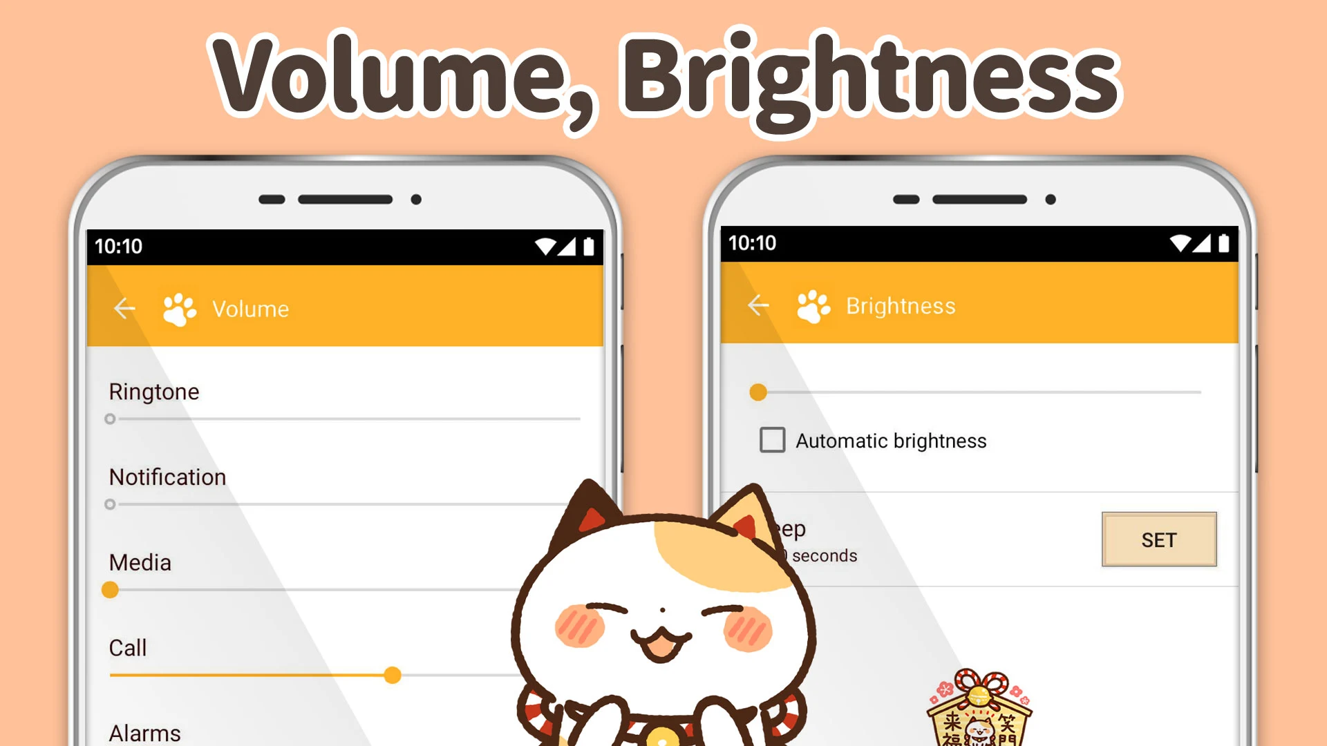 Battery widget Maneki Nekko screenshot
